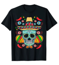 Cinco de Mayo Skull T-Shirt