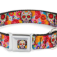 Day of the Dead Dog Collar